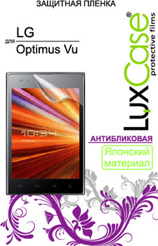 Защитная пленка для мобильного телефона LuxCase для LG Optimus Vu P895 Антибликовая